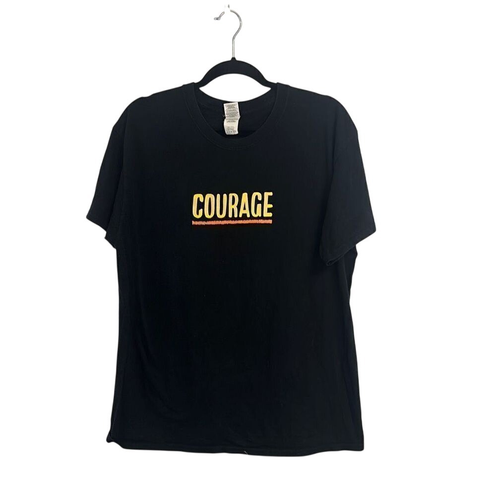 Gildan‎ Black Courage Chance The Rapper Be Encouraged 2017 Tour Band Tee Large